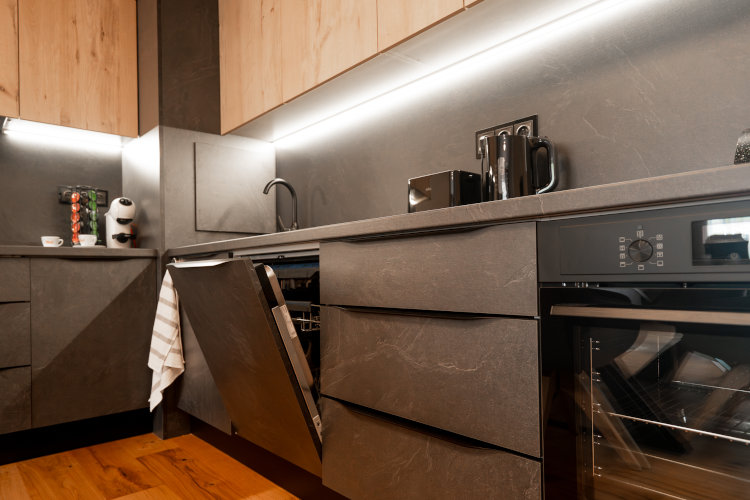 Kuchynský kút Apartmánu 2Brezy